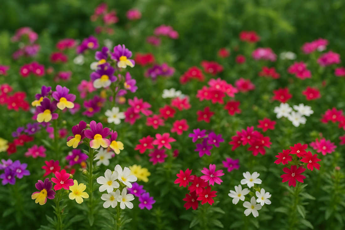 How to Grow Nemesia Carnival & Phlox Drummondii from Seeds in India: A Complete Guide